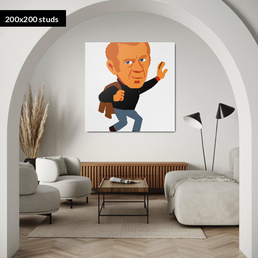 200*200studs, 160*160cm, 63*63inch