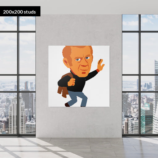 200*200studs, 160*160cm, 63*63inch