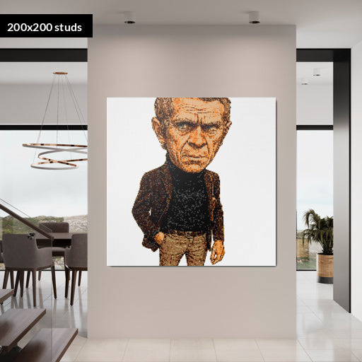 200*200studs, 160*160cm, 63*63inch