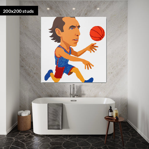 200*200studs, 160*160cm, 63*63inch