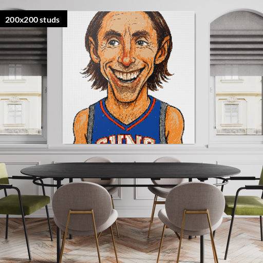 200*200studs, 160*160cm, 63*63inch