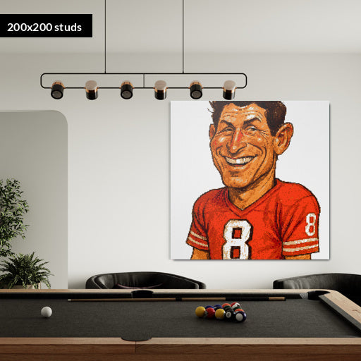 200*200studs, 160*160cm, 63*63inch