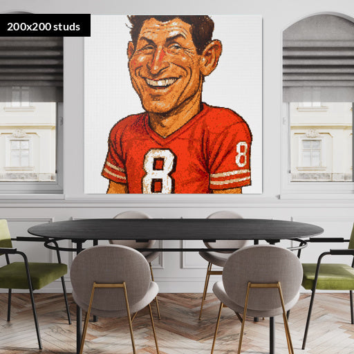 200*200studs, 160*160cm, 63*63inch