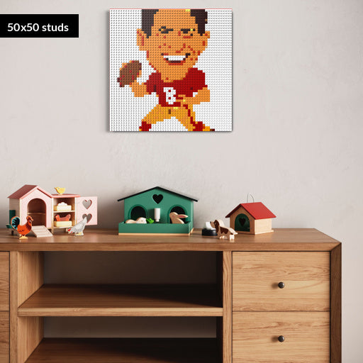 50*50studs, 40*40cm, 15,75*15,75inch