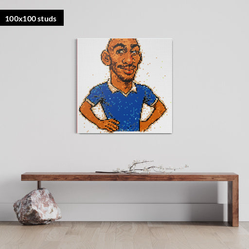 100*100studs, 80*80cm, 31,5*31,5inch