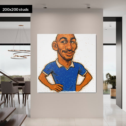 200*200studs, 160*160cm, 63*63inch