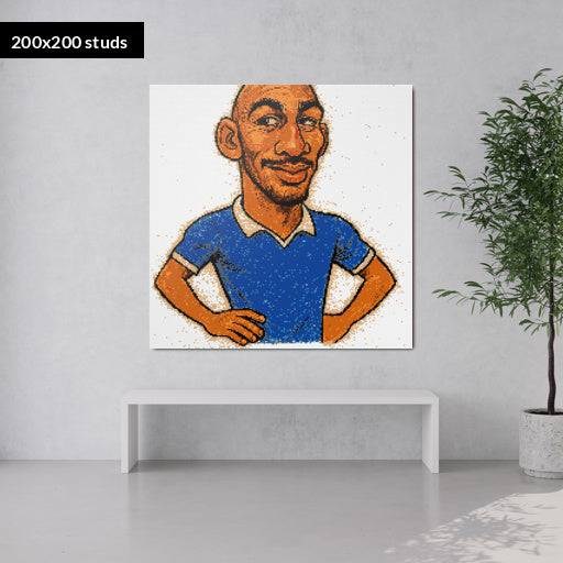 200*200studs, 160*160cm, 63*63inch