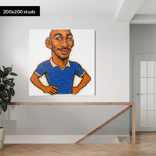 200*200studs, 160*160cm, 63*63inch