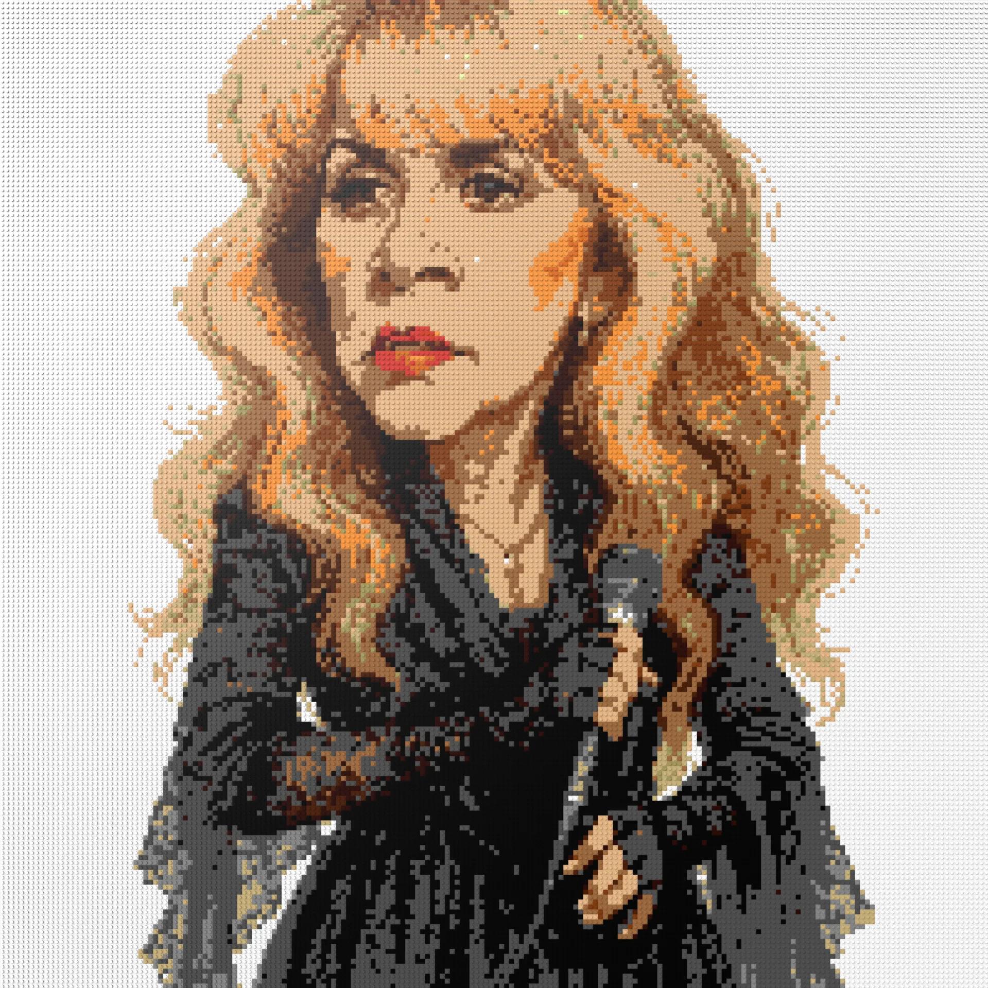 200*200studs, 160*160cm, 63*63inch