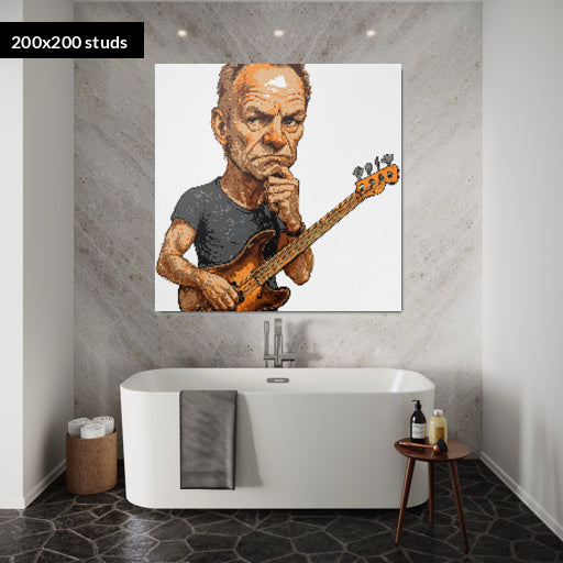 200*200studs, 160*160cm, 63*63inch