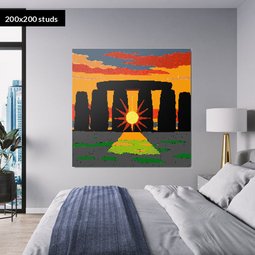 200*200studs, 160*160cm, 63*63inch