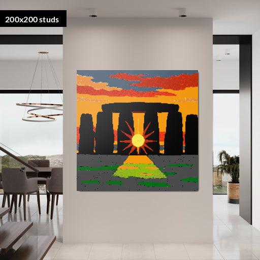 200*200studs, 160*160cm, 63*63inch