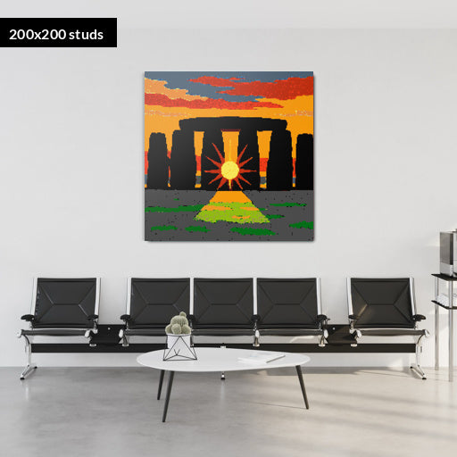 200*200studs, 160*160cm, 63*63inch