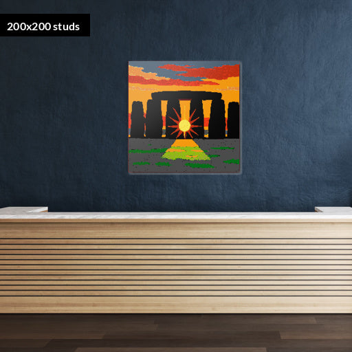 200*200studs, 160*160cm, 63*63inch