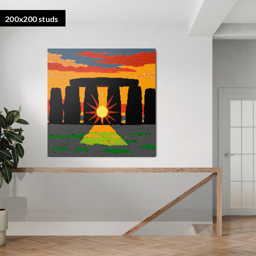 200*200studs, 160*160cm, 63*63inch
