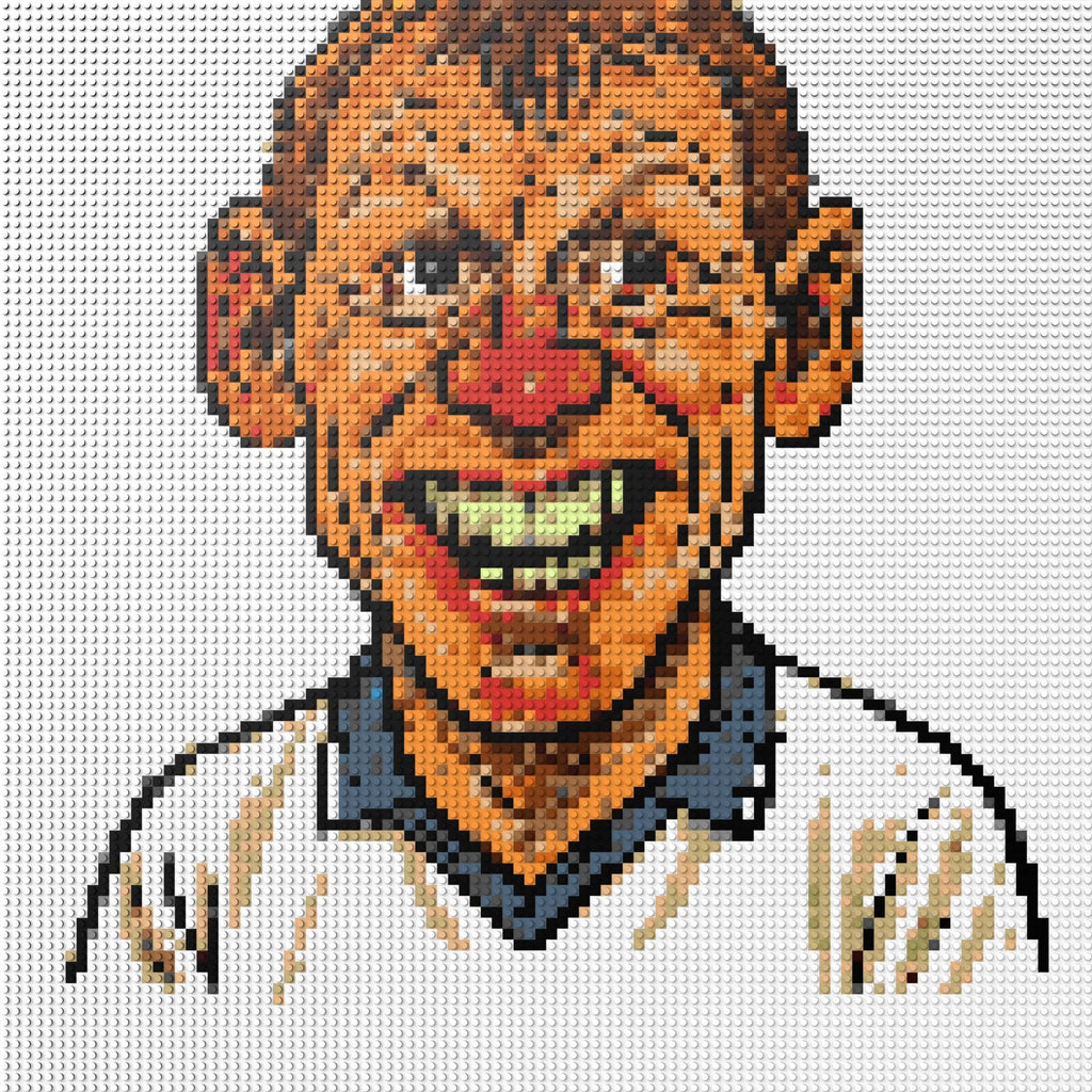 100*100studs, 80*80cm, 31,5*31,5inch