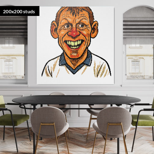 200*200studs, 160*160cm, 63*63inch