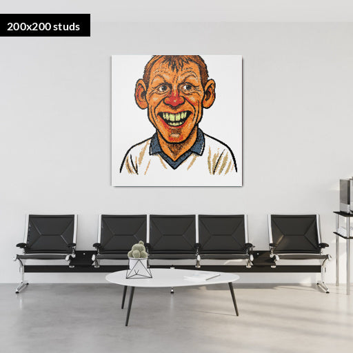 200*200studs, 160*160cm, 63*63inch