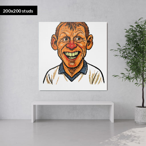 200*200studs, 160*160cm, 63*63inch