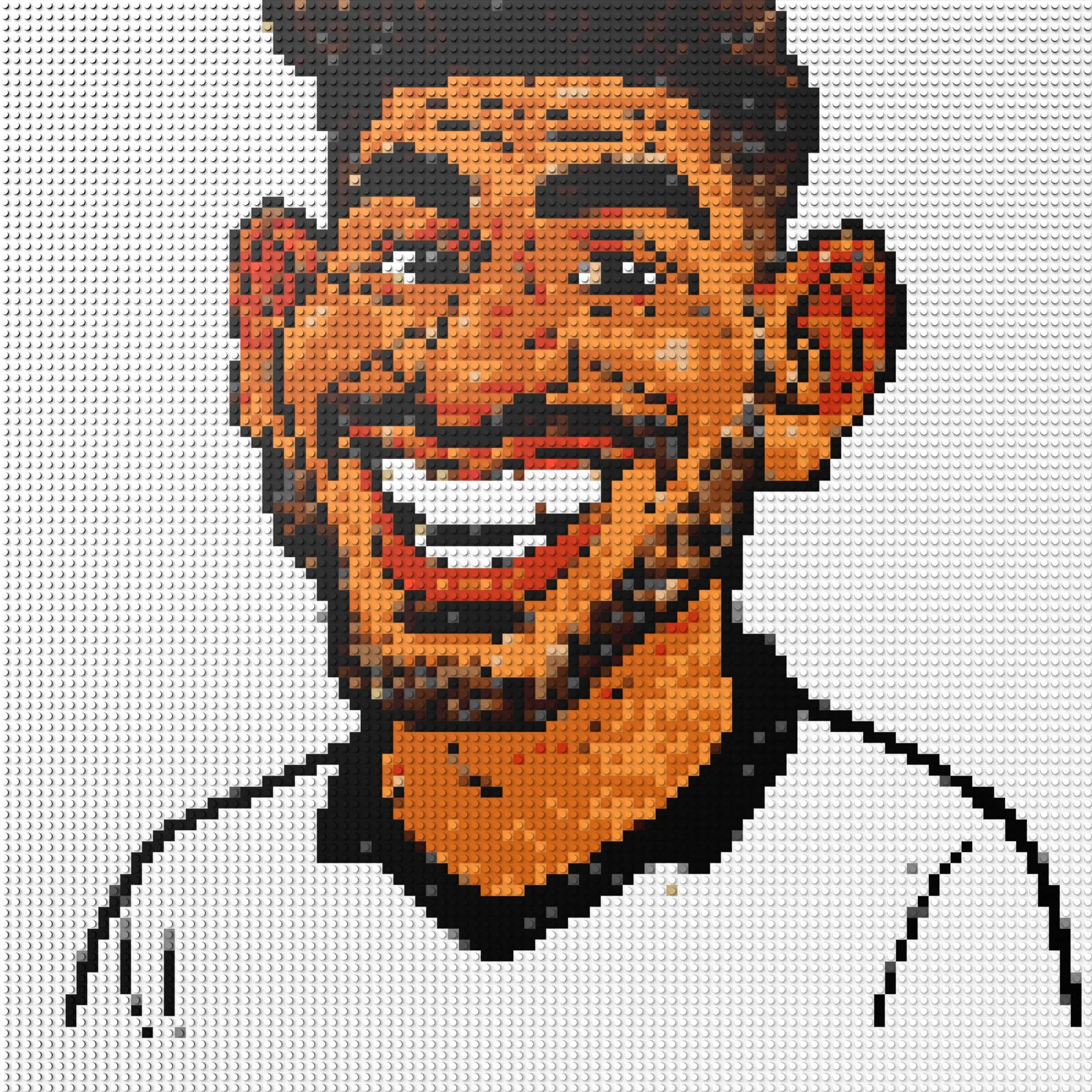 100*100studs, 80*80cm, 31,5*31,5inch