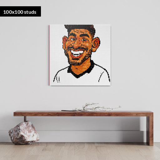 100*100studs, 80*80cm, 31,5*31,5inch