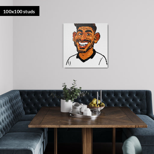 100*100studs, 80*80cm, 31,5*31,5inch