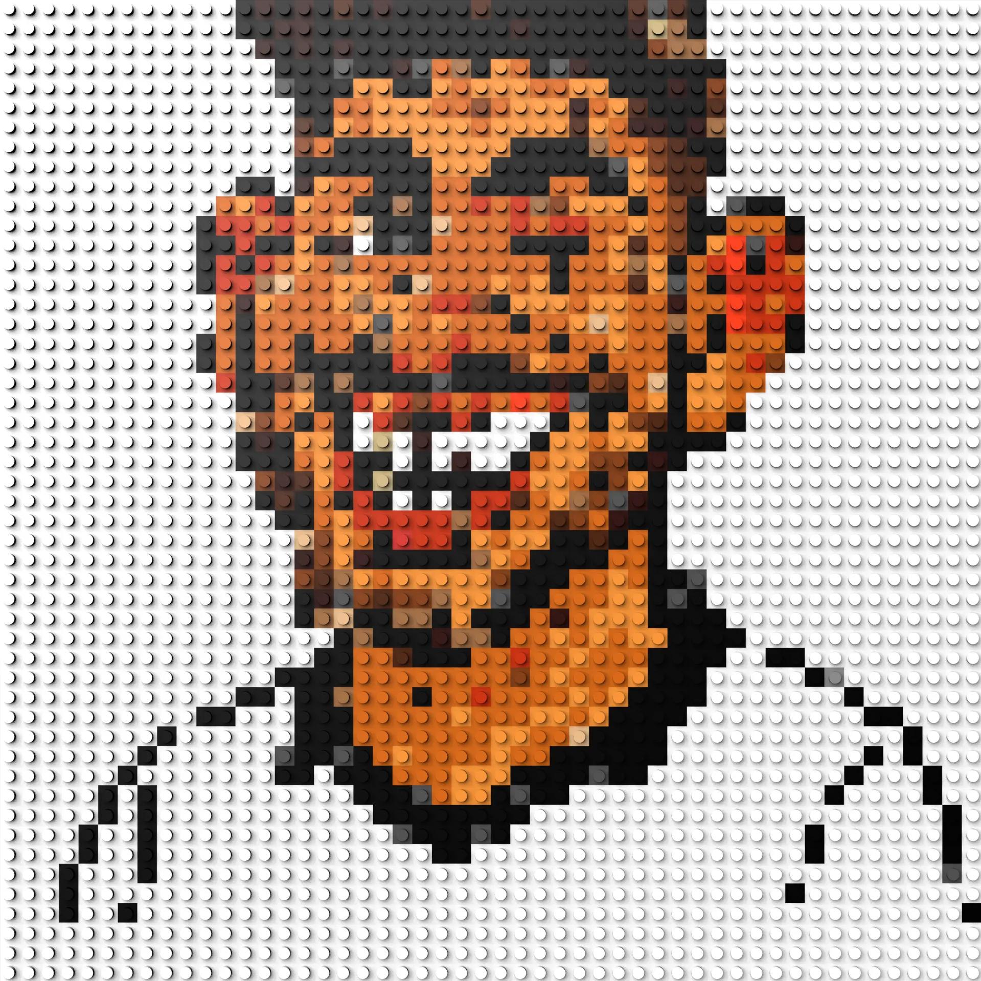 50*50studs, 40*40cm, 15,75*15,75inch