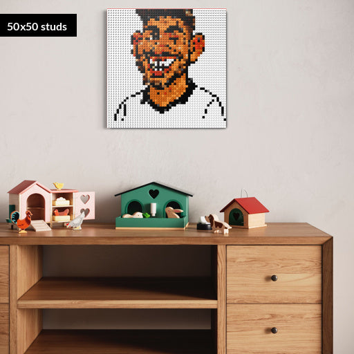 50*50studs, 40*40cm, 15,75*15,75inch