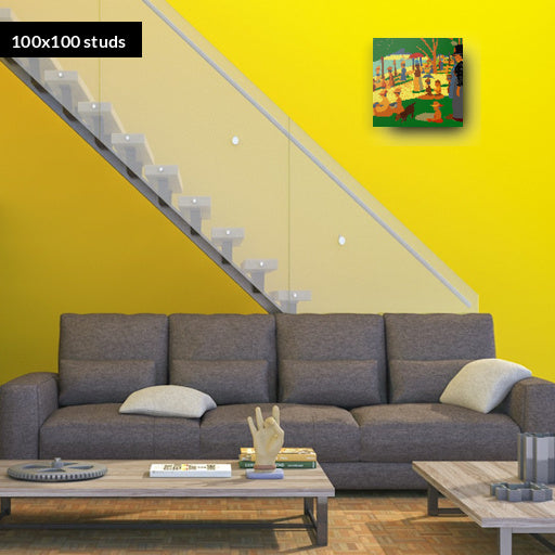 100*100studs, 80*80cm, 31,5*31,5inch