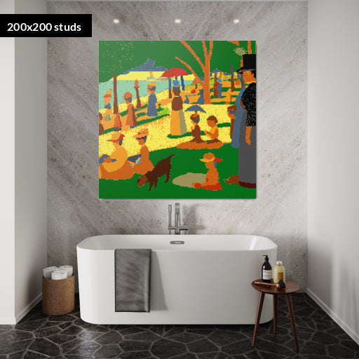 200*200studs, 160*160cm, 63*63inch