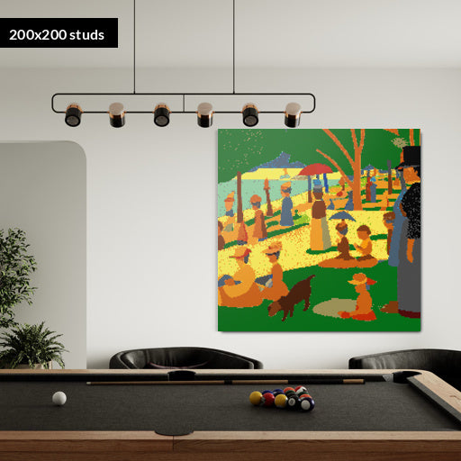 200*200studs, 160*160cm, 63*63inch
