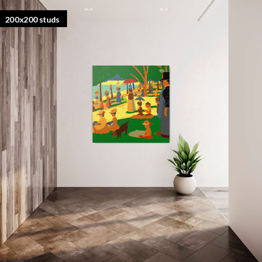 200*200studs, 160*160cm, 63*63inch