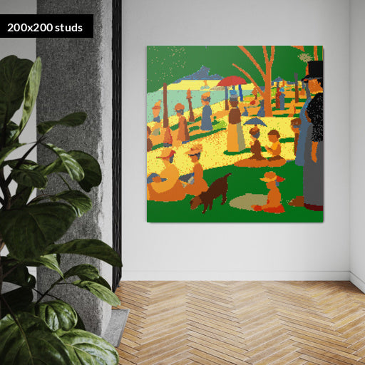 200*200studs, 160*160cm, 63*63inch