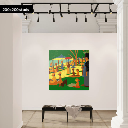 200*200studs, 160*160cm, 63*63inch