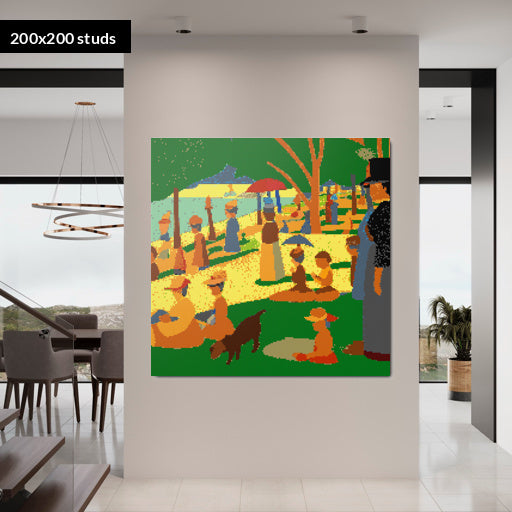 200*200studs, 160*160cm, 63*63inch