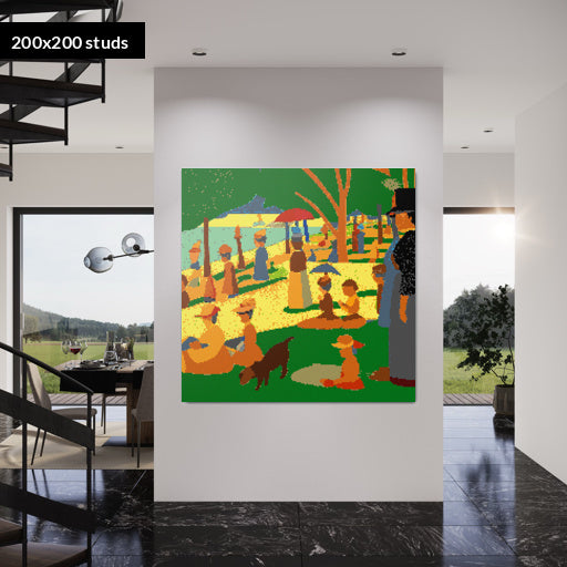 200*200studs, 160*160cm, 63*63inch
