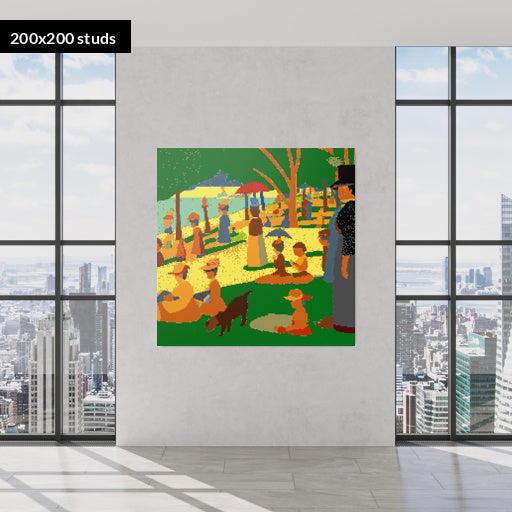 200*200studs, 160*160cm, 63*63inch