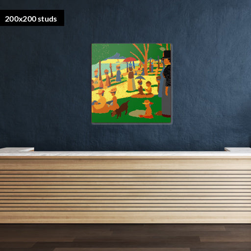 200*200studs, 160*160cm, 63*63inch
