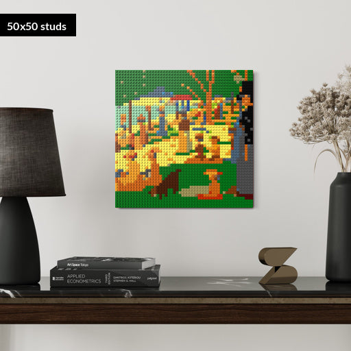 50*50studs, 40*40cm, 15,75*15,75inch