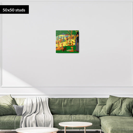 50*50studs, 40*40cm, 15,75*15,75inch