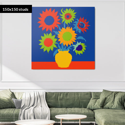 150*150studs, 120*120cm, 47,25*47,25inch