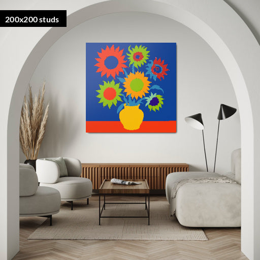 200*200studs, 160*160cm, 63*63inch