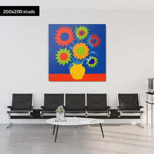 200*200studs, 160*160cm, 63*63inch