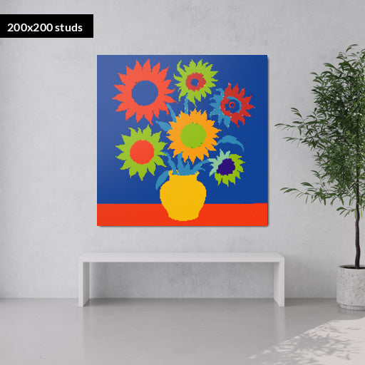 200*200studs, 160*160cm, 63*63inch