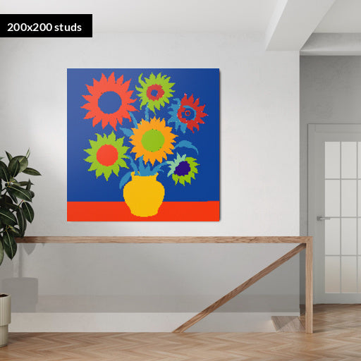 200*200studs, 160*160cm, 63*63inch