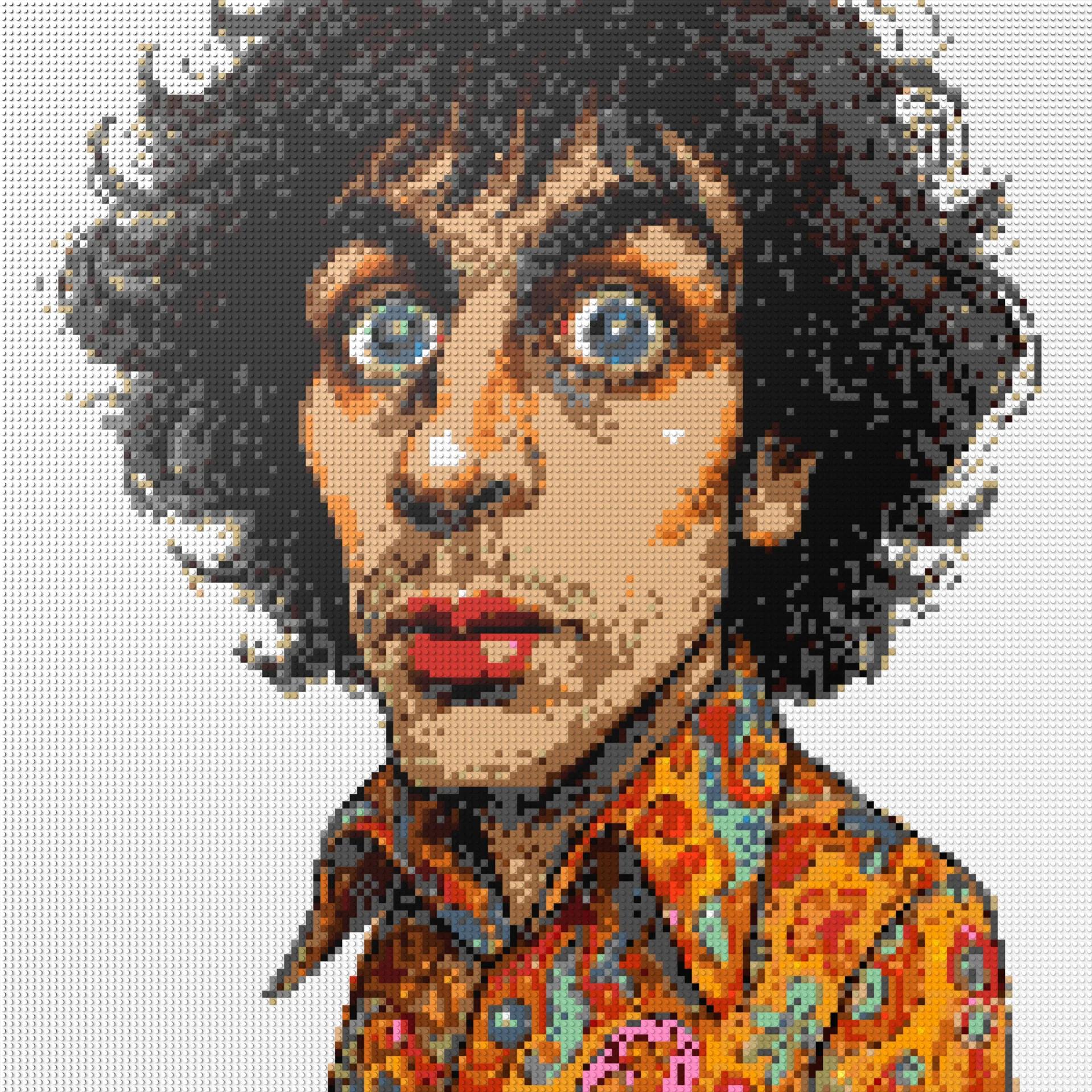 150*150studs, 120*120cm, 47,25*47,25inch