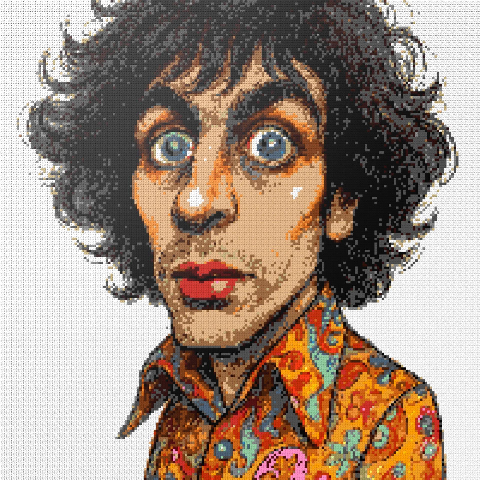 200*200studs, 160*160cm, 63*63inch