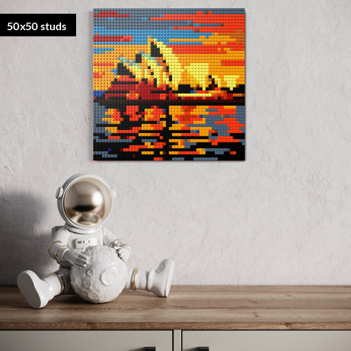 50*50studs, 40*40cm, 15,75*15,75inch