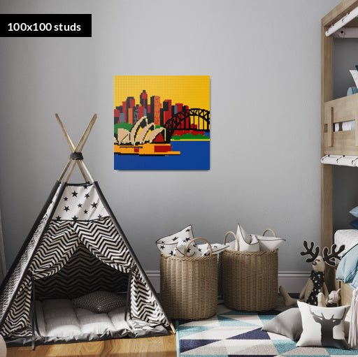 100*100studs, 80*80cm, 31,5*31,5inch
