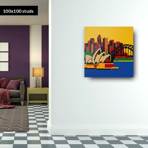100*100studs, 80*80cm, 31,5*31,5inch
